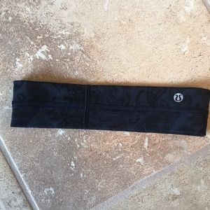 Black on black lululemon headband. FREE IN BUNDLE